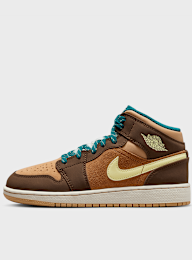 Jordan, Air Jordan 1 Mid SE (GS), brown, Image 1 of 9