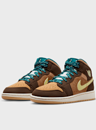 Jordan, Air Jordan 1 Mid SE (GS), brown, Image 4 of 9