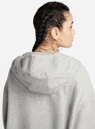 Nike, Sportswear Phoenix Fleece Oversized Full-Zip Hoodie, grey, Image 8 of 9