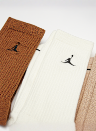 Jordan, 3 PACK - Everyday Crew Socks, white, Image 2 of 2
