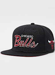Mitchell & Ness, NBA Team Script 2.0 Snapback Chicago Bulls, zwart, Afbeelding 1 van 5