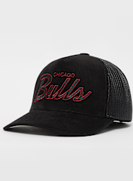 Mitchell & Ness, TIMES UP TRUCKER NBA Chicago Bulls black, czarny, Obraz 1 z 5