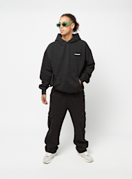Pegador, LOGO OVERSIZED HOODIE WASHED BLACK, black, Image 4 of 4