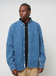 Carhartt WIP, L/S Weldon Shirt, blauw, Afbeelding 1 van 4