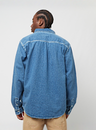 Carhartt WIP, L/S Weldon Shirt, blauw, Afbeelding 2 van 4
