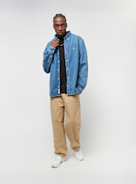 Carhartt WIP, L/S Weldon Shirt, blauw, Afbeelding 4 van 4