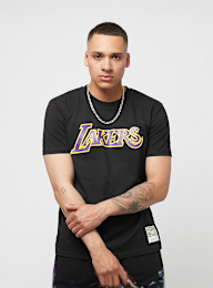 Mitchell & Ness, NBA Team Logo Tee Los Angeles Lakers, black, Image 1 of 5