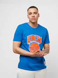 Mitchell & Ness, NBA Team Logo Tee New York Knicks, blue, Image 1 of 5