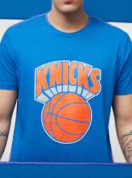 Mitchell & Ness, NBA Team Logo Tee New York Knicks, blue, Image 3 of 5
