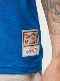 Mitchell & Ness, NBA Team Logo Tee New York Knicks, blue, Image 4 of 5