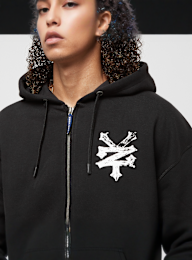 Zoo York, Aqua Zipper Hoody, zwart, Afbeelding 3 van 5