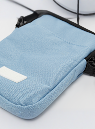 SNIPES, Rubber Badge Basic Logo Mobile Bag, blue, Image 4 of 5