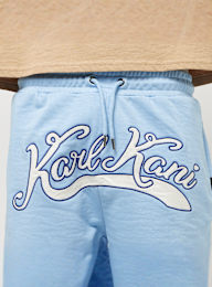 Karl Kani, Small Signature Diner Sweatshorts, blauw, Afbeelding 3 van 5