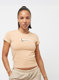 Karl Kani, Small Signature Tight Tee, beige, Afbeelding 1 van 4