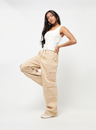 Karl Kani, OG Lace Up Corset Top, beige, Afbeelding 4 van 4