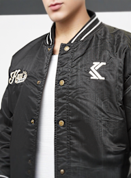 Karl Kani, Diner Bowling Jacket, black, Image 3 of 6
