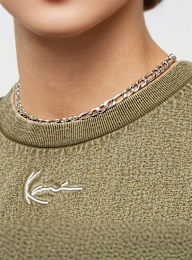 Karl Kani, Small Signature Heavy Jersey Washed Boxy Tee, green, Image 3 of 4