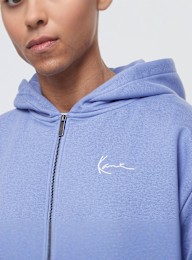 Karl Kani, Chest Signature Essential Zip Hoodie, purple, Image 3 of 5
