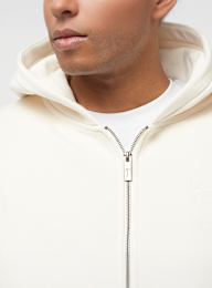 Karl Kani, Chest Signature Essential Zip, wit, Afbeelding 3 van 4