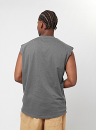 Karl Kani, Small Signature Essential Sleeveless Tee, szary, Obraz 2 z 4