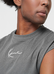 Karl Kani, Small Signature Essential Sleeveless Tee, grey, Image 3 of 4