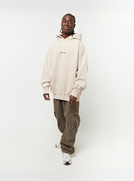 Pegador, Colne Logo Oversized Hoodie, white, Image 5 of 5