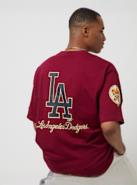 New Era, MLB Large Logo Oversize Tee Los Angeles Dodgers, czerwony, Obraz 1 z 8