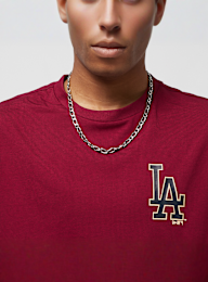 New Era, MLB Large Logo Oversize Tee Los Angeles Dodgers, rood, Afbeelding 4 van 8