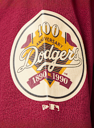 New Era, MLB Large Logo Oversize Tee Los Angeles Dodgers, rood, Afbeelding 6 van 8