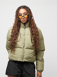 SNIPES, Small Logo Short Puffer Jacket, green, Image 1 of 5