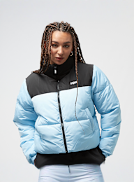 SNIPES, Small Logo Short Puffer Jacket, blue, Image 1 of 5