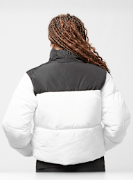 SNIPES, Small Logo Short Puffer Jacket, white, Image 2 of 5