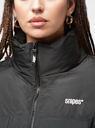 SNIPES, Small Logo Short Puffer Jacket, white, Image 3 of 5