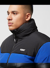 SNIPES, Small Logo Puffer Jacket, blauw, Afbeelding 3 van 5