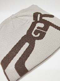 Pegador, Feala Jaquard Beanie, beige, Afbeelding 3 van 3