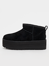 UGG, W Classic Ultra Mini Platform, zwart, Afbeelding 1 van 4
