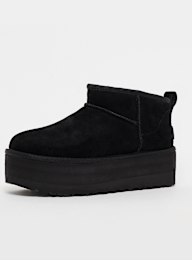 UGG, W Classic Ultra Mini Platform, zwart, Afbeelding 2 van 4