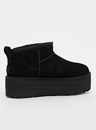 UGG, W Classic Ultra Mini Platform, zwart, Afbeelding 3 van 4