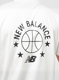 New Balance, Hoops Essentials T-Shirt, white, Image 4 of 5
