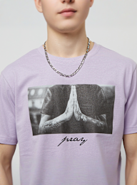 Mister Tee, Pray, purple, Image 3 of 4