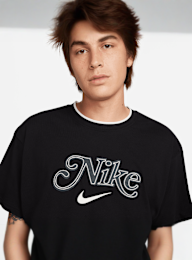 Nike, Sportswear kids T-shirt, zwart, Afbeelding 3 van 5