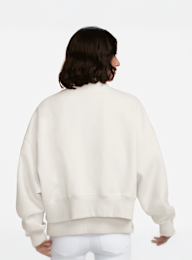 Nike, Sportswear Phoenix Fleece Oversized Crew, beż, Obraz 2 z 6