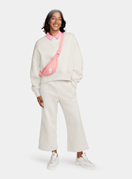 Nike, Sportswear Phoenix Fleece Oversized Crew, beige, Afbeelding 6 van 6