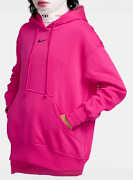 Nike, Sportswear Phoenix Fleece Oversize-Hoodie, red, Image 5 of 9