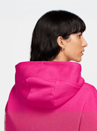 Nike, Sportswear Phoenix Fleece Oversize-Hoodie, red, Image 7 of 9