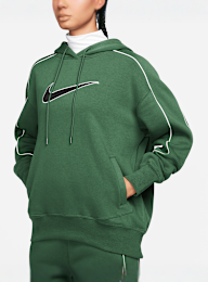 Nike, Sportswear Fleece Pullover Hoodie, czerwony, Obraz 6 z 8