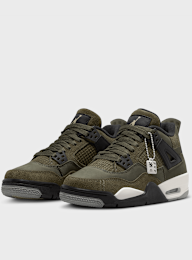 Jordan, Air Jordan 4 Retro SE Craft (GS), czarny, Obraz 4 z 9