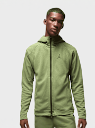 Jordan, Dri-Fit Sport Statement All Over Print Air Full Zip, green, Image 1 of 7