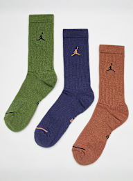 Jordan, 3 PACK - Everyday Crew Socks, multi-colour, Image 1 of 2
