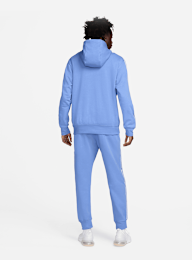 Nike, Club Fleece Graphics Hooded Tracksuit, blue, Image 2 of 9
